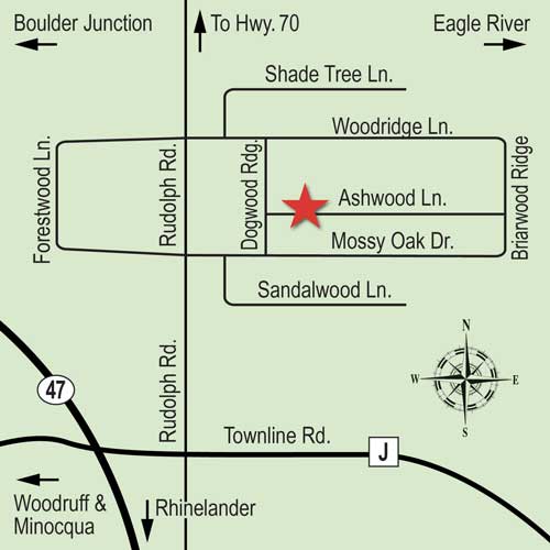 Imperial-Area-Map Imperial Village - Woodruff WI Manufactured Homes Neighborhood - Great Value Homes